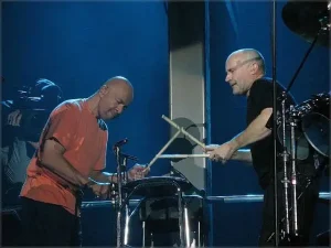 Phil Collins i Chester Thompson
